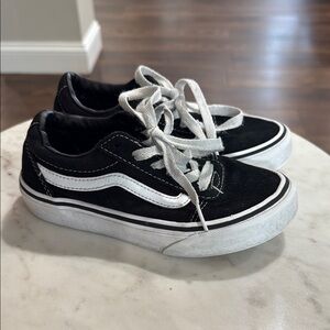 Vans Old Skool- Black and White Sneakers size 13